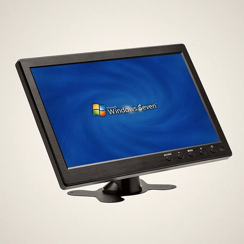 10.1 Inch Small HDMI Monitor Portable CCTV Monitors 1280x600 for PC/TV/Raspbe...
