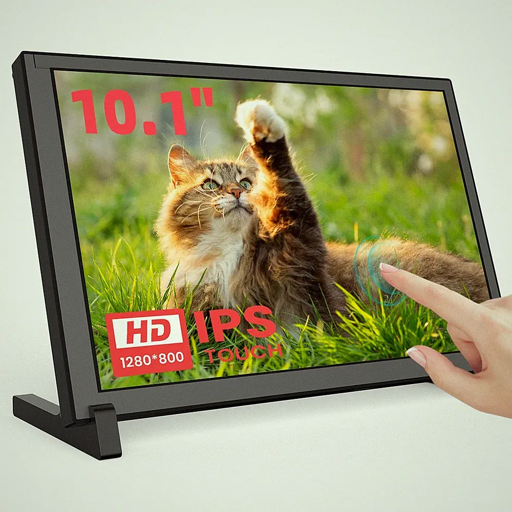 10.1" IPS Raspberry Pi Touchscreen Monitor 1280x800 HDMI USB fr Pi 5/4/3 Windows