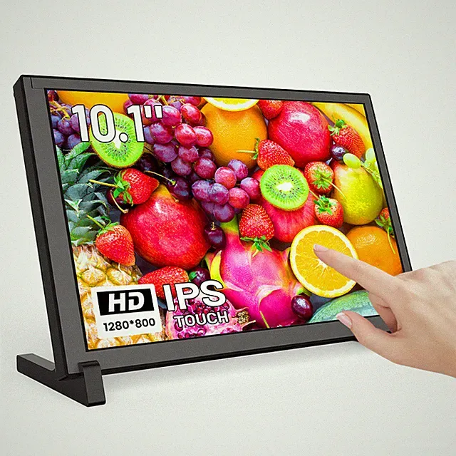 10.1’’ Raspberry Pi Touch Screen, IPS FHD 1280x800 For Raspberry Pi 5/4/3/Zero