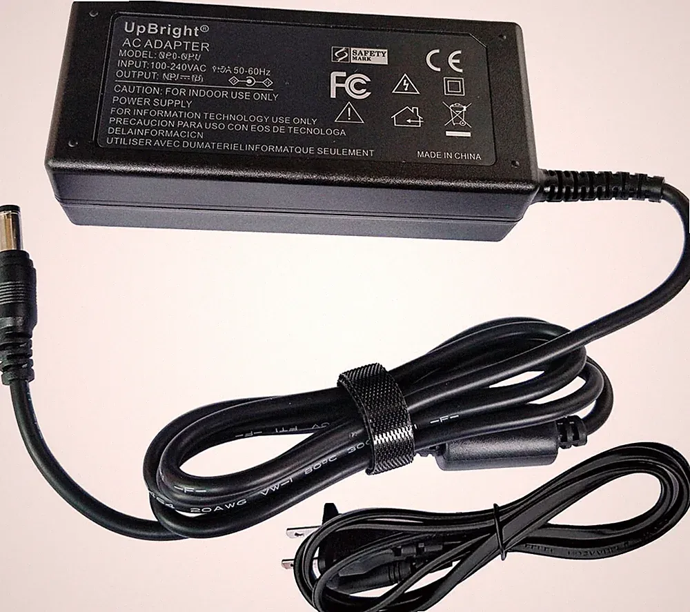 12V AC/DC Adapter for Cooler Master GM27-CF Curved LED Gaming Monitor