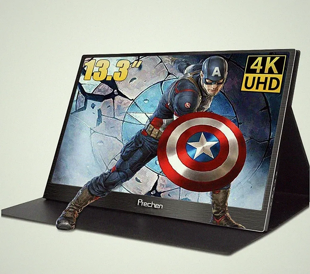 13.3'' Portable Gaming Monitor 4K UHD Type-C HDMI Built-in Speaker Read!!