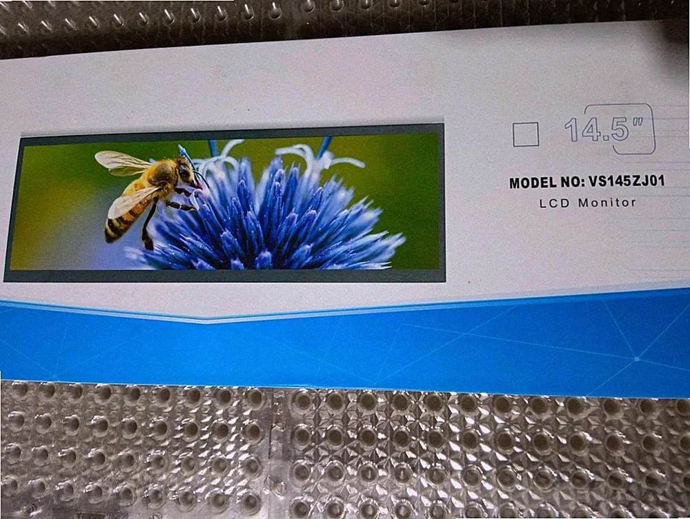 14.5 Inch 2.5K Touchscreen Monitor 2560×720 IPS Portable LCD Screen VSDISPLAY