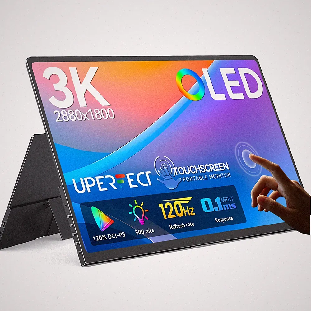 14" OLED Touchscreen Monitor 2880x1800 120Hz Portable Monitor USB C Monitor
