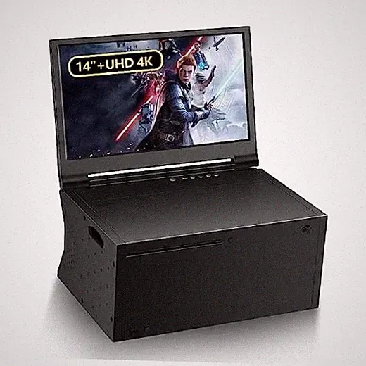 14‘’ Portable Monitor for Xbox Series X 4K Portable Gaming Monitor IPS 14" 4K