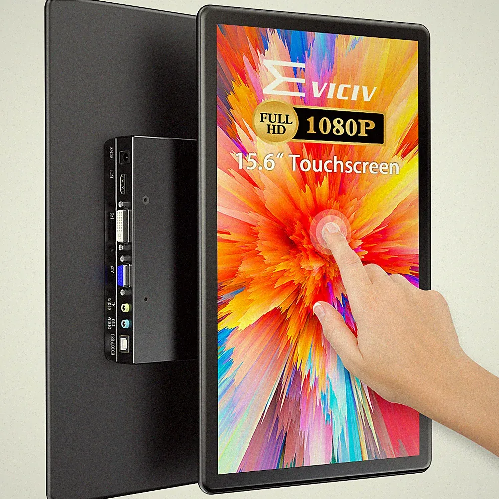 15.6" 1080P Touchscreen Portable Monitor For Xbox Switch Laptop PC Mac Surface