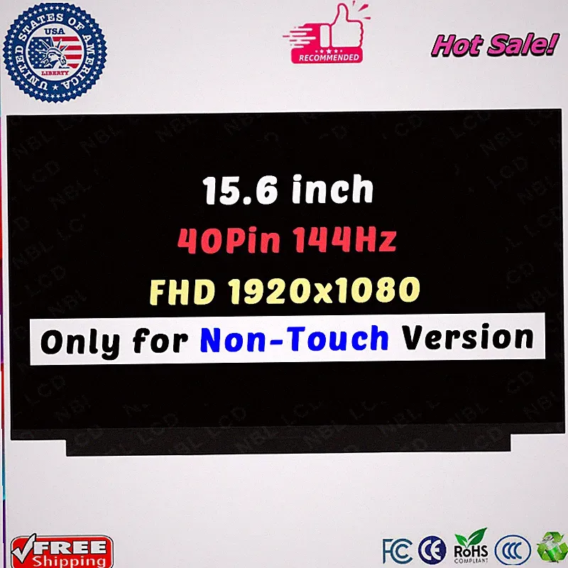 15.6" for HP Victus 15-fa0031dx Gaming LCD Display FHD Non-Touch Screen 144Hz