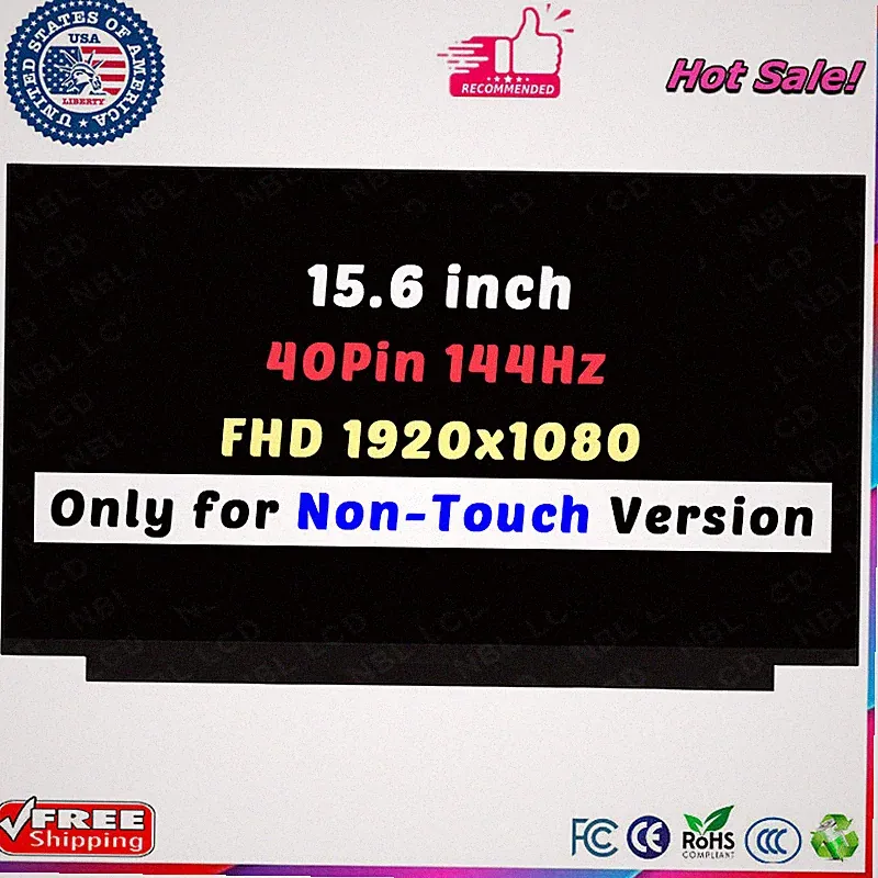 15.6" for HP Victus 15-FA0032DX Gaming LCD Display FHD Non-Touch Screen 144Hz
