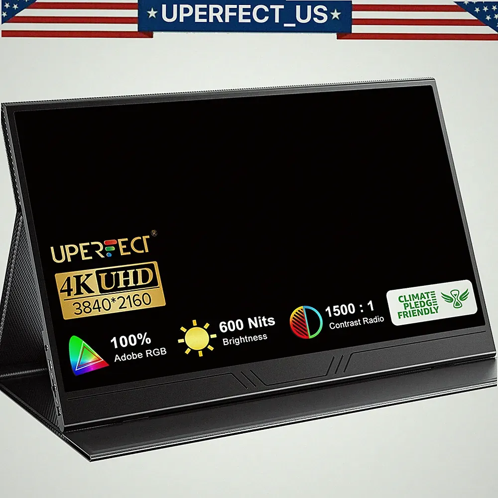15.6" 4K Screen Portable Monitor Screen 3840*2160 HDR LCD Display for PS PC Used