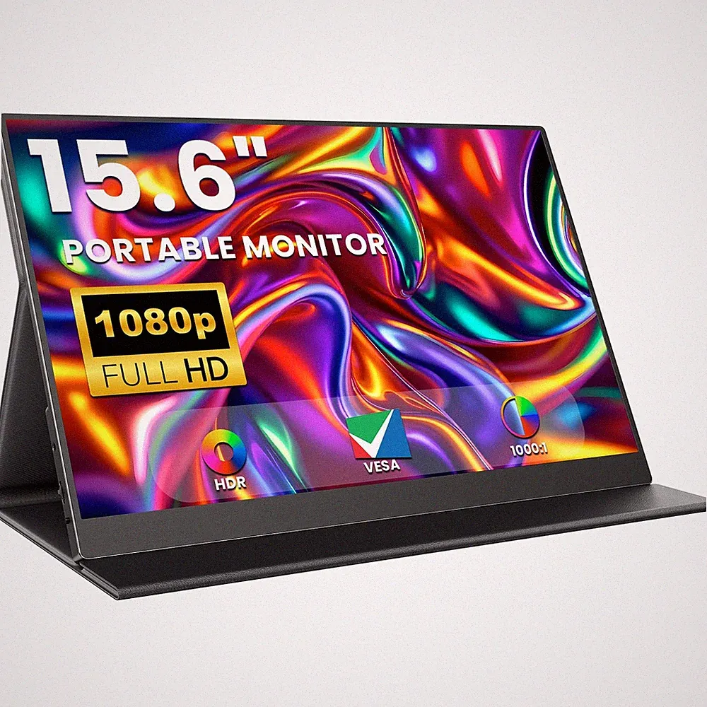 15.6 Inch Portable Computer Monitor, Portable Monitor for Laptop,PC,MacBook,,...