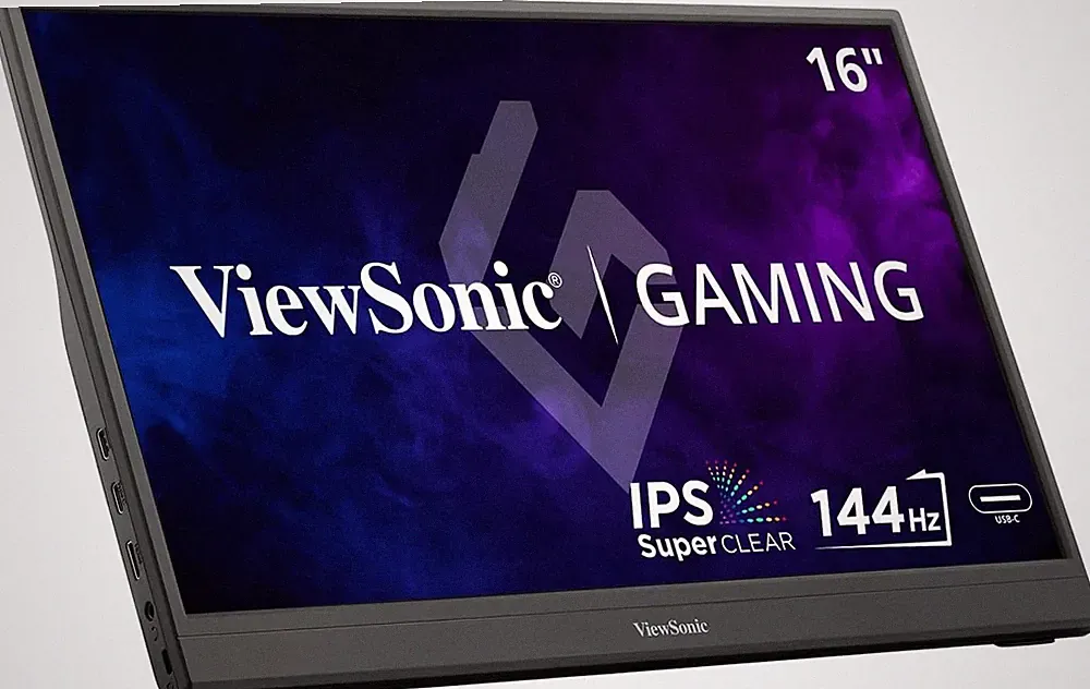 15.6 Inch Portable Gaming Monitor, 1080p 144Hz IPS USB-C, Mini HDMI