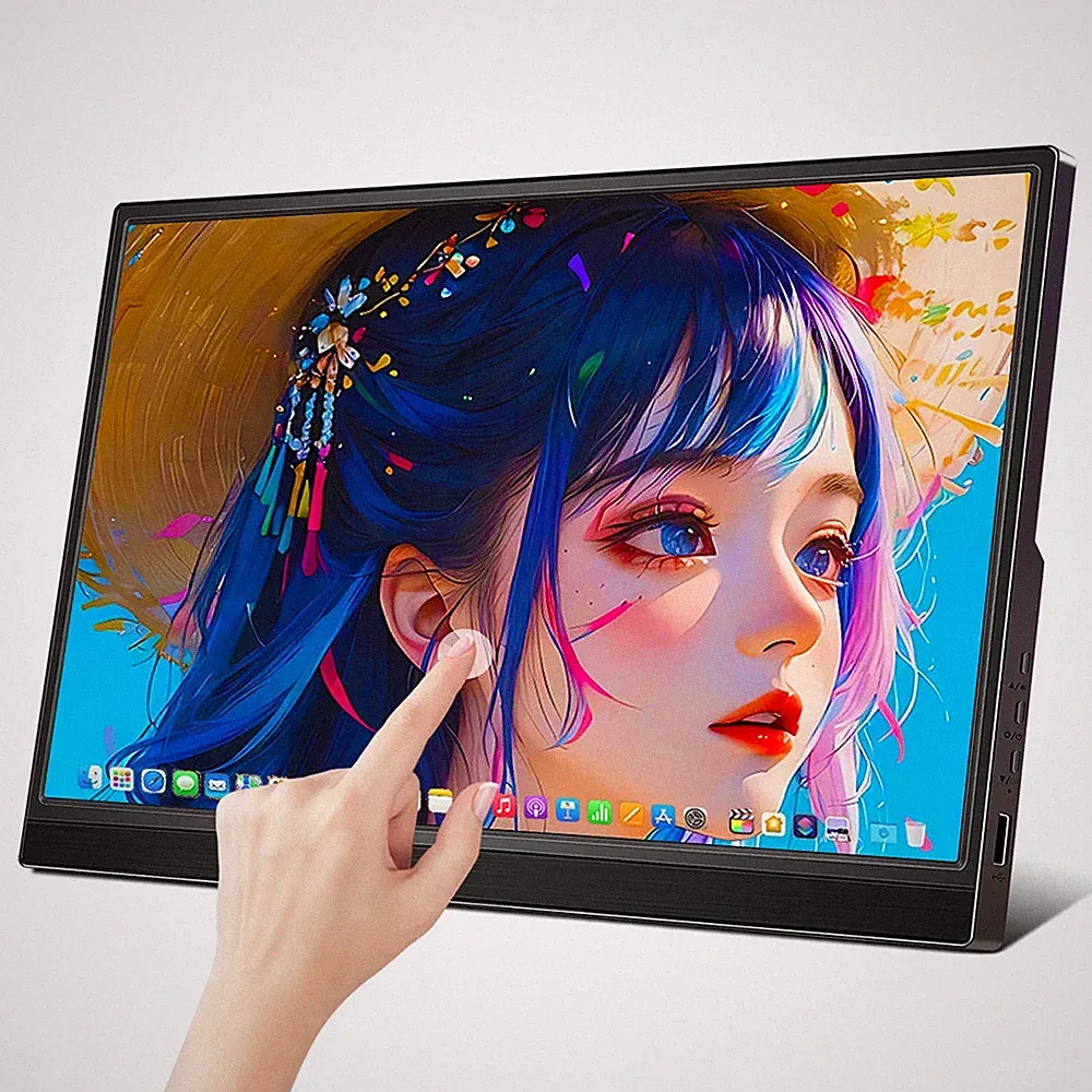 16"/11.6/14"/7" Portable Touchscreen Monitor 1080P Second Screen HDMI Display