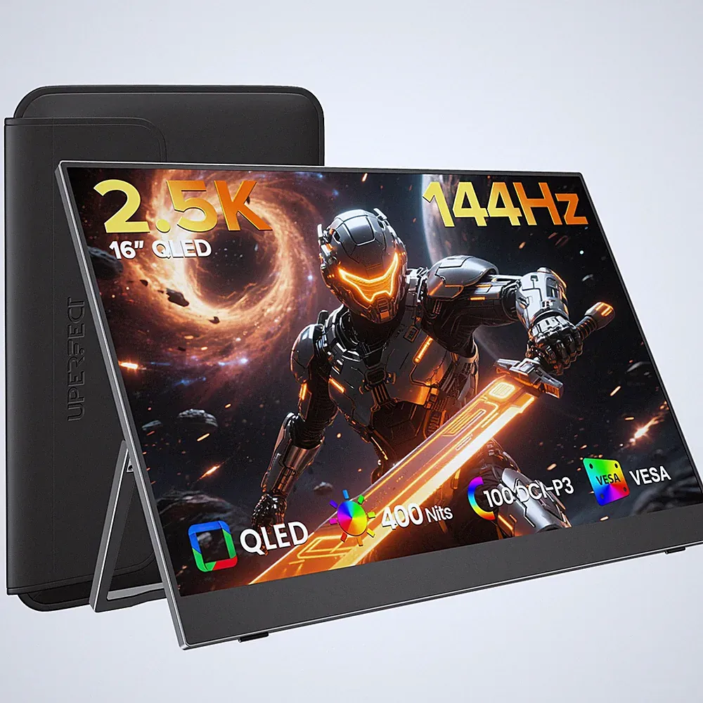 16" 2K 144Hz Portable Monitor HDR Gaming Monitor Display HDMI For Switch Xbox PS