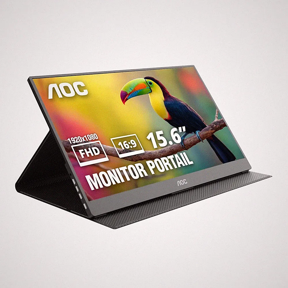 16" Portable Monitor FHD 60Hz USB-IPS Ultra Slim Cover 16T20