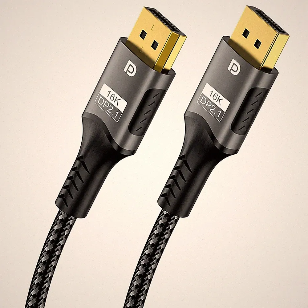 16K DisplayPort Cable 8K 120Hz 4K 240Hz HDR Video Audio for Gaming Laptop