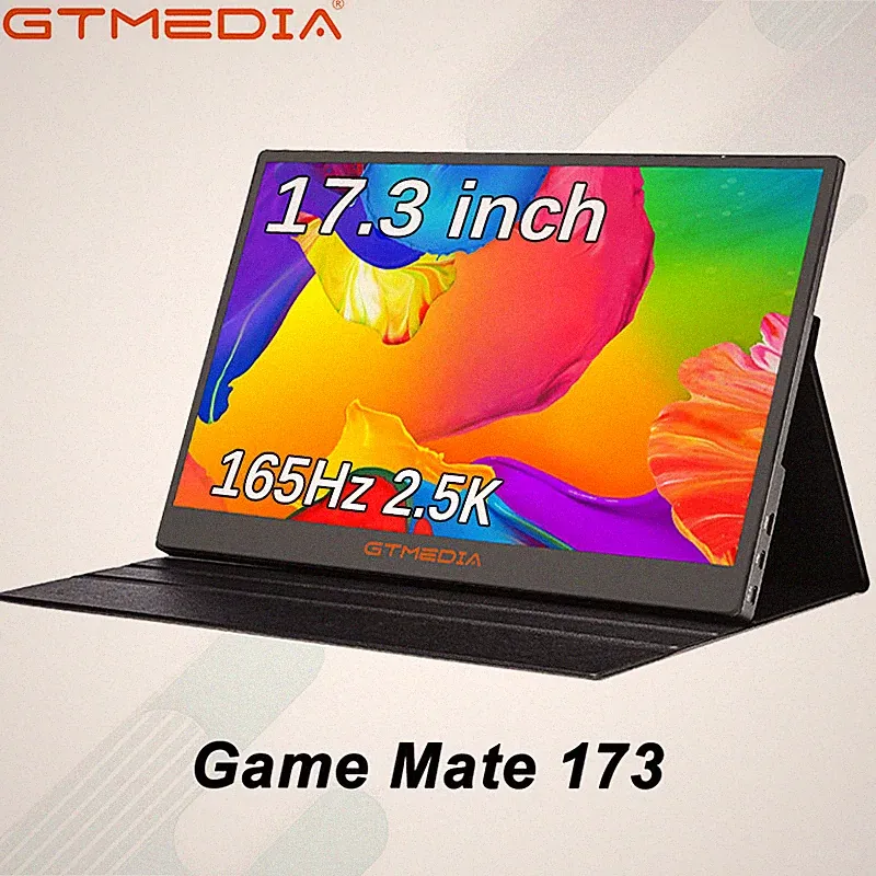 17.3" 2K Portable Monitor 165Hz Gaming FreeSync 0.1ms Fast IPS Large Screen
