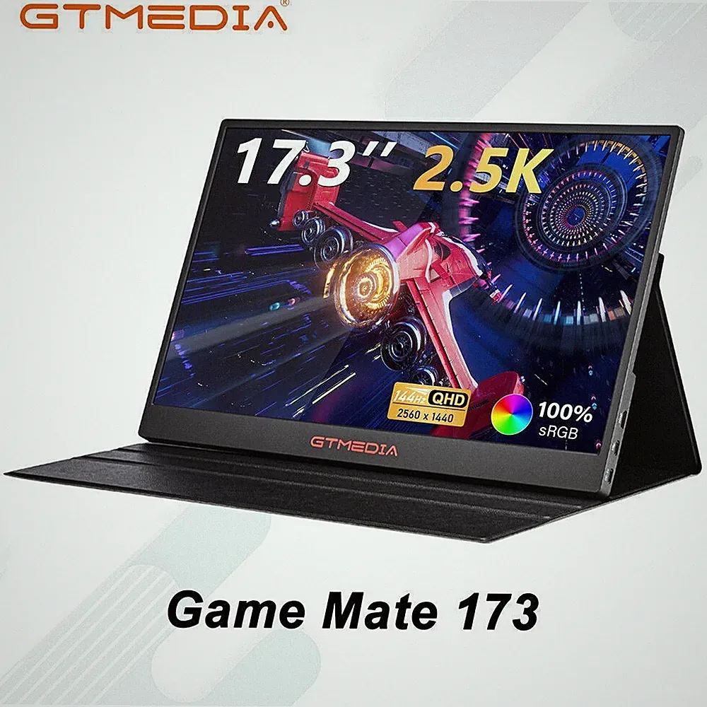 17.3'' Portable Monitor 2.5K 165Hz Portable Laptop Screen Gaming Monitor for PS5