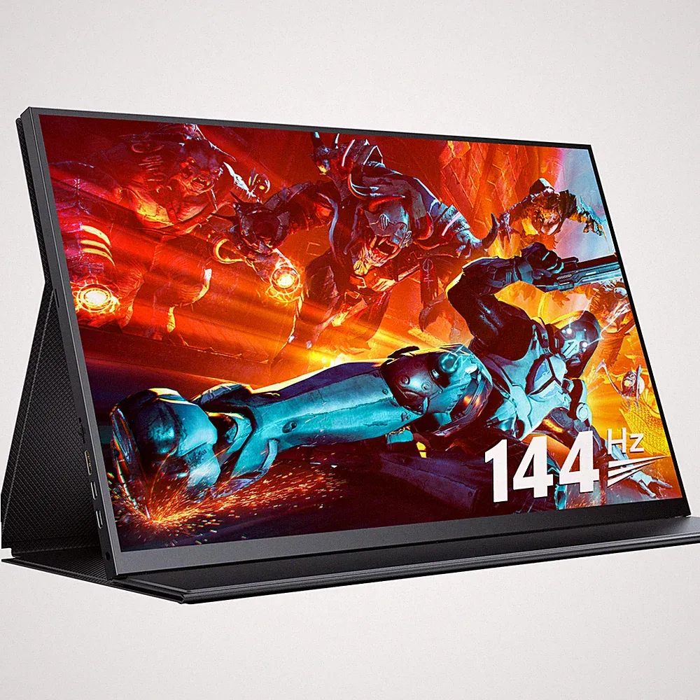 18" 144Hz Portable Monitor 2K Second USB C Screen For Xbox Gaming Switch PS 4 5