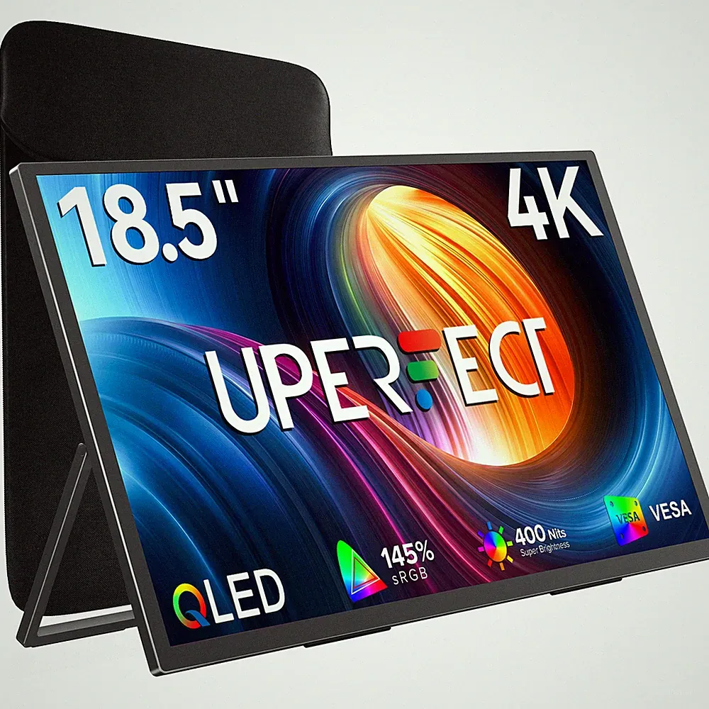 18.4" 4K Monitor HDR Gaming Display HDMI USB C For Huawei Sansumg DEX Phone PS 5
