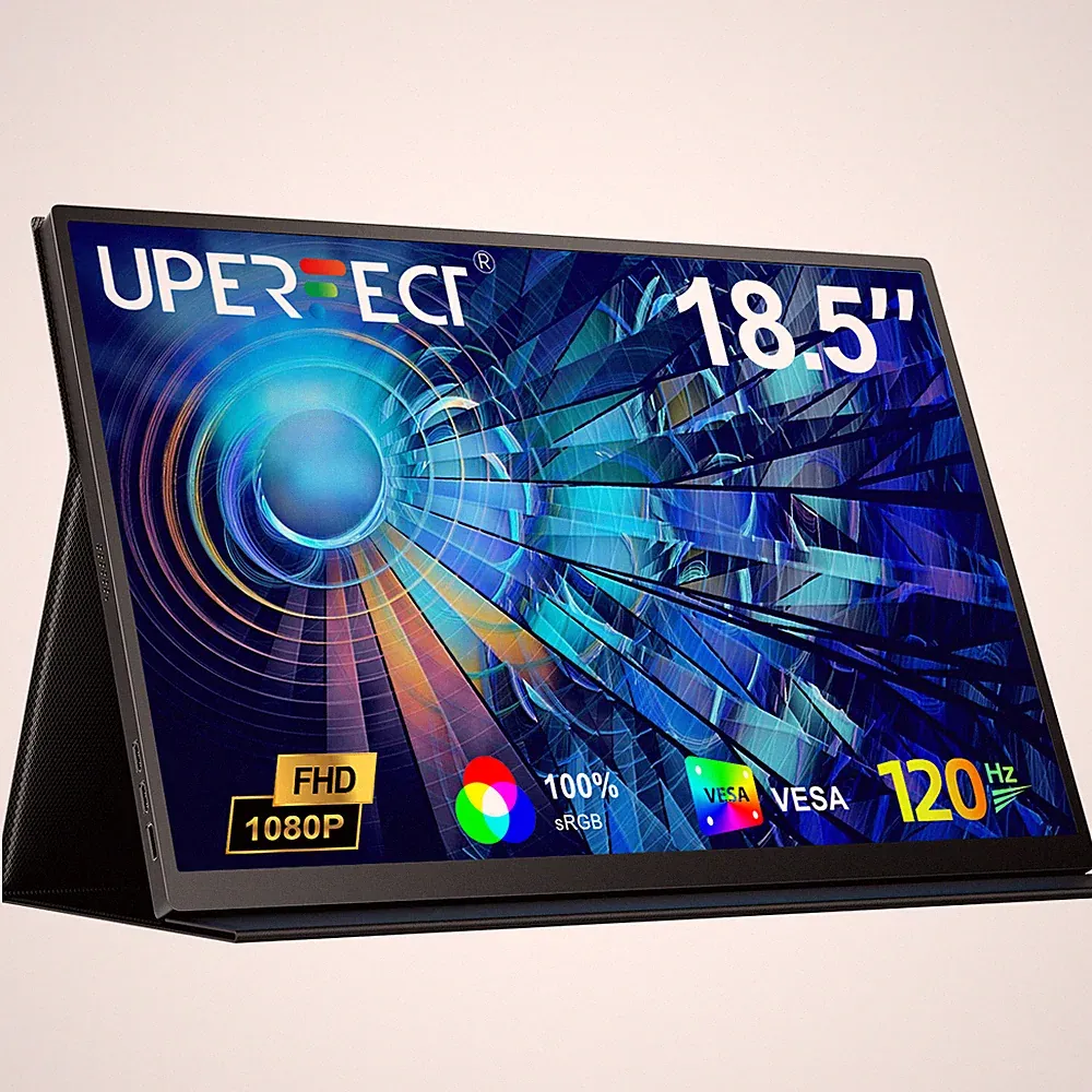 18.5'' Portable Monitor 120Hz Second Laptop Screen Gaming Monitor for PS4/5