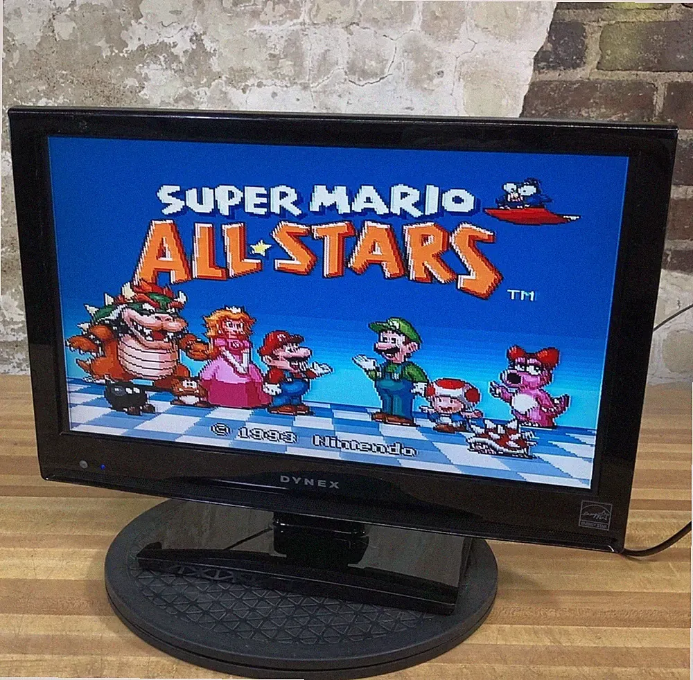 19” LCD TV HDMI RCA Portable Small Kitchen Bedroom RV Retro Gaming Television