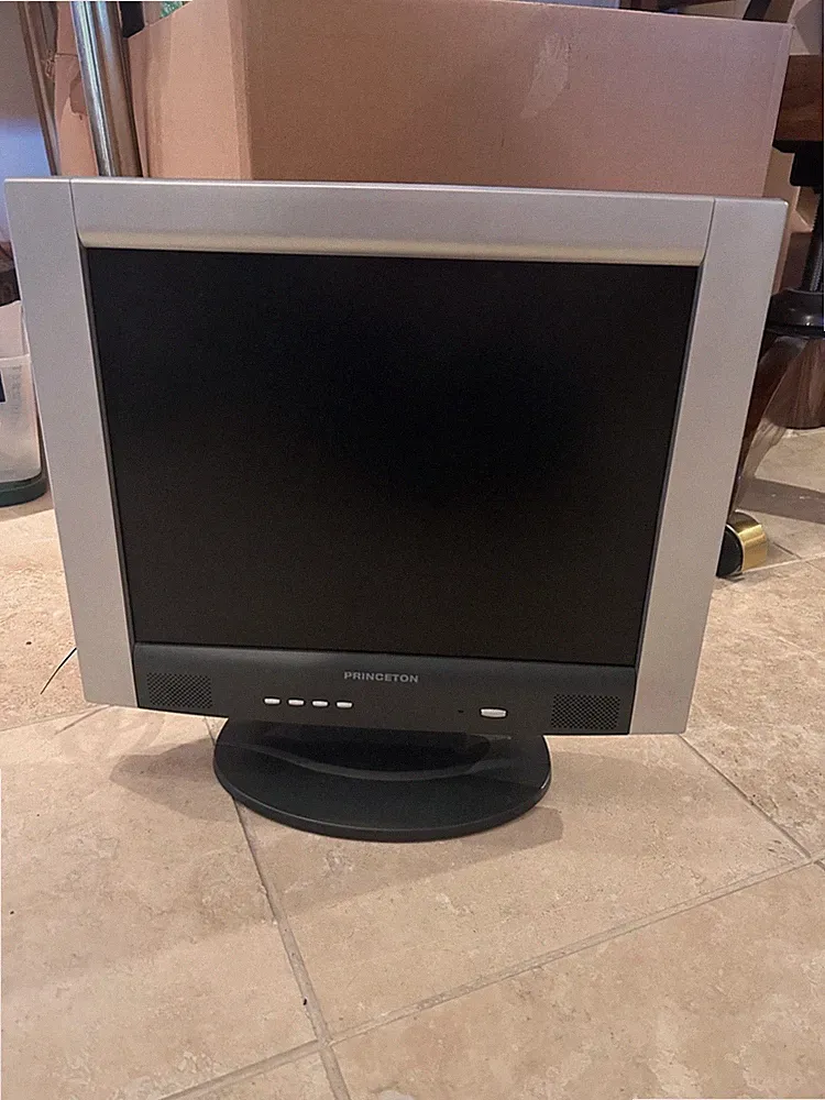 19" Princeton Graphic Systems Monitor VL158 Flat Screen, Great For Gaming 2003