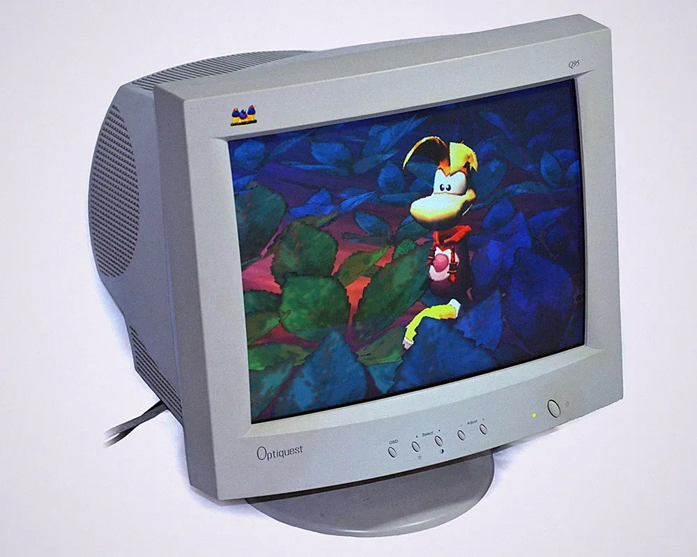 19" ViewSonic Optiquest Q95 VGA/SVGA CRT monitor 1600 x 1200 60 hz / 85 hz
