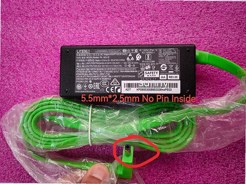 19V 4.74A PA-1900-32 For RAZER Raptor 27" Gaming Monitor RZ39-0276 90W Original