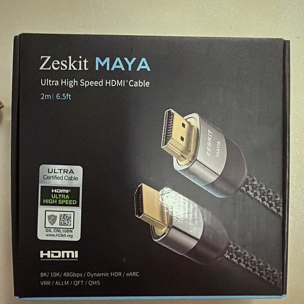 2 Certified 2.1 8K HDMI Cable 48Gbps 4K120Hz Compatible with Soundbar eARC.....