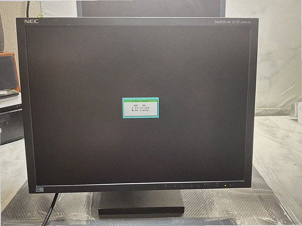 2 NEC MultiSync LCD2080UX+ LCD2080UXI Monitor/ Preowned/ JUA4207