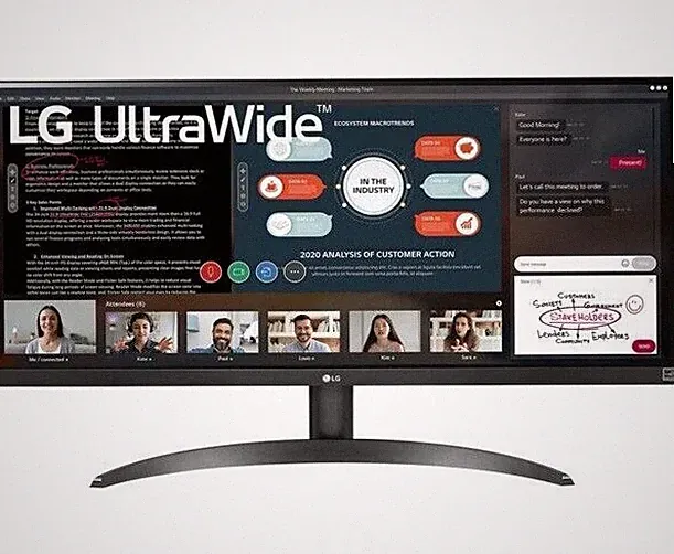 2 qty LG 29WP50S-W 29" Ultrawide Full HD Monitor with FreeSync