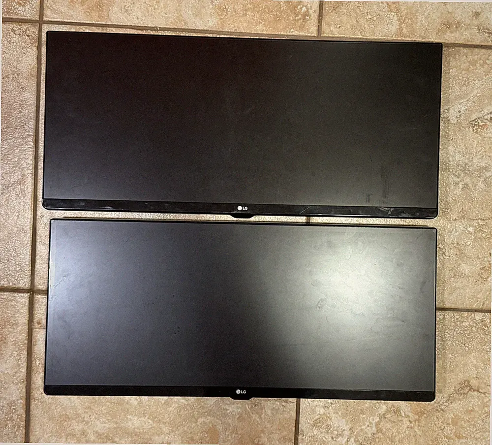 2 TWO LG 25UM58-P UltraWide Monitor 25'' 21:9 FHD () IPS Display, sRGB 99%, USED