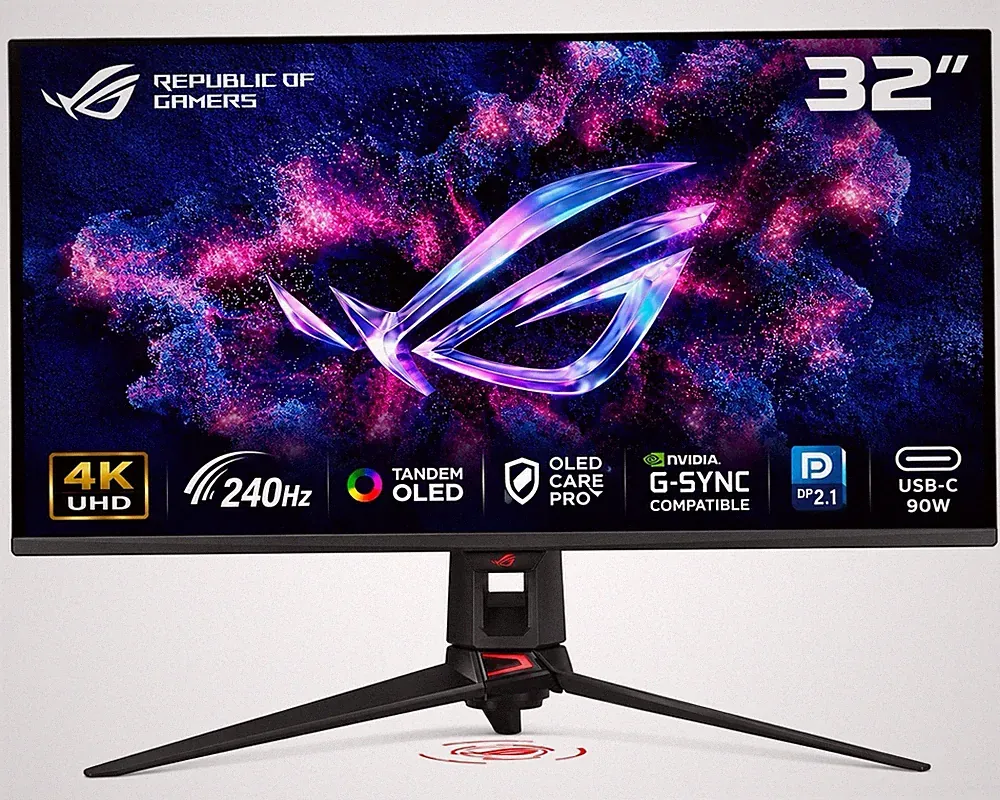(2026)ASUS ROG Swift PG32UCDM3 32" UHD 4K 240Hz AMD FreeSync Pro & G-SYNC