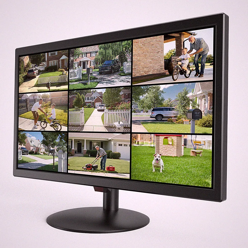22-in 1920x1080 CCTV Screen HDMI VGA AV BNC USB Secondary Monitor Gaming Display