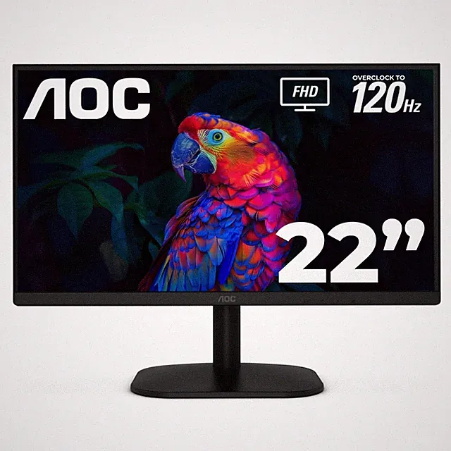 22B35HM23 22" Full HD (1920 x 1080) 120Hz LED Monitor, Adaptive Sync, VGA & H...