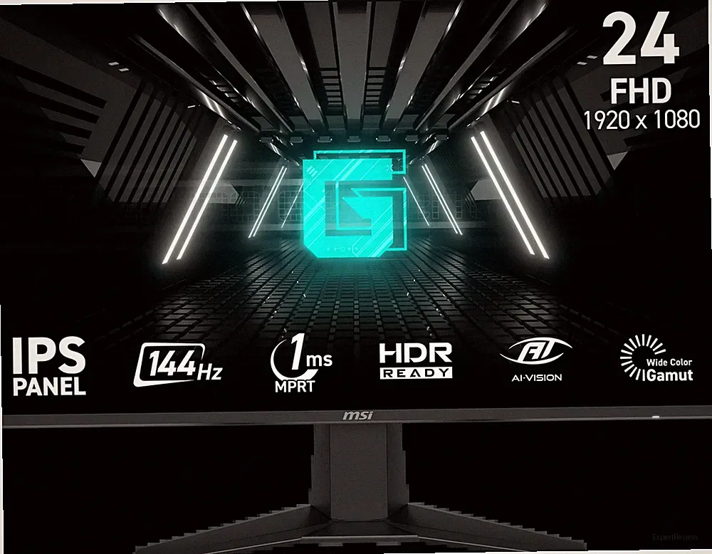 23.8" FHD 144Hz 1ms FreeSync IPS Gaming Monitor - G242LW