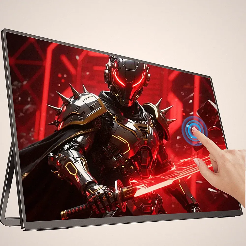 24.5 QHD 2K Touchscreen Portable Gaming Monitor 165Hz 2560x1440 Adjustable Stand