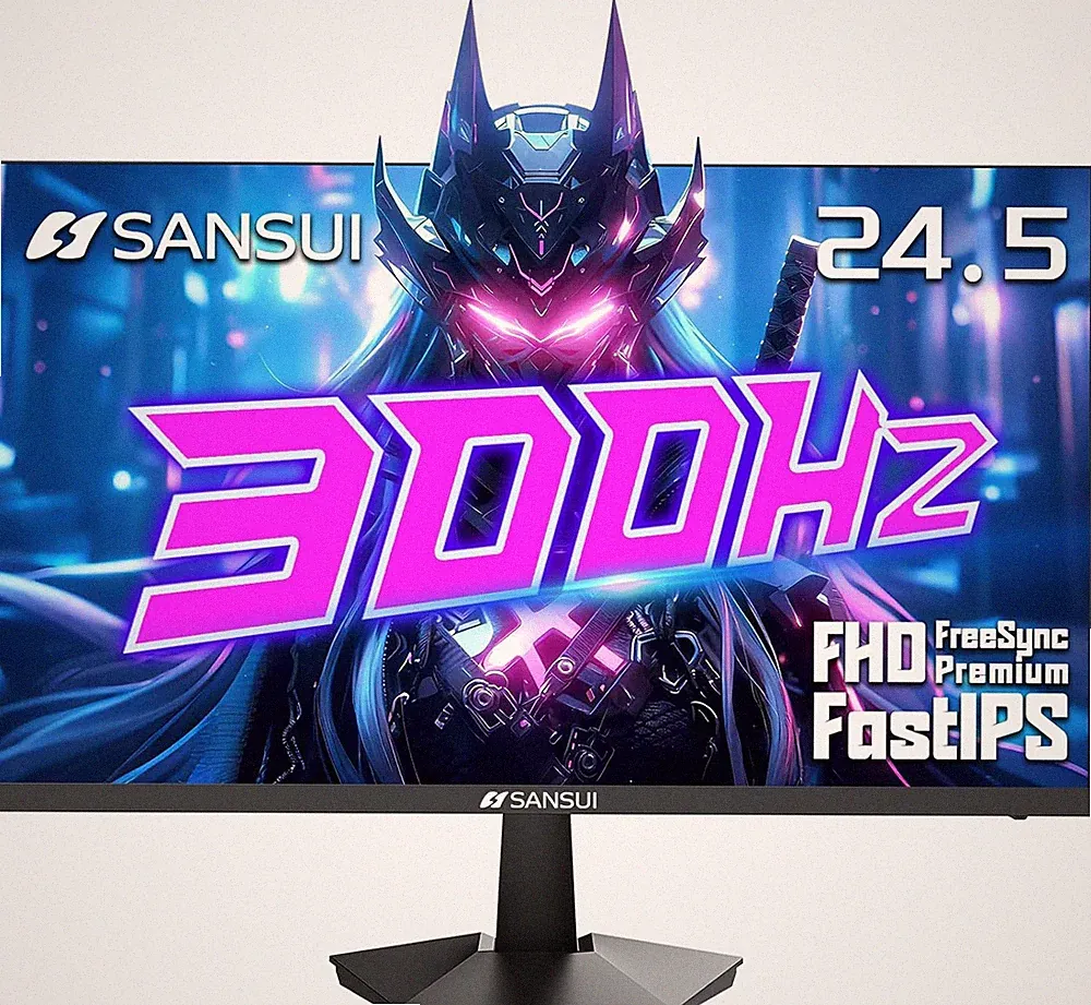 24.5" SANSUI Gaming Monitor 300 Hz