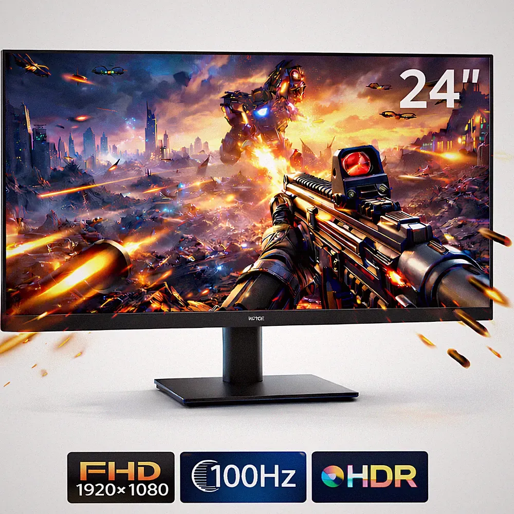 24" FHD Desktop Monitor KTC 100Hz 1080P Ultra Slim ZeroFrame HDMI VGA Port