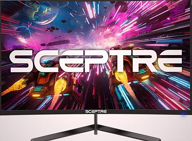 24- HDMI Sceptre inch Curved Gaming Monitor 1080p up to 165Hz DisplayPort