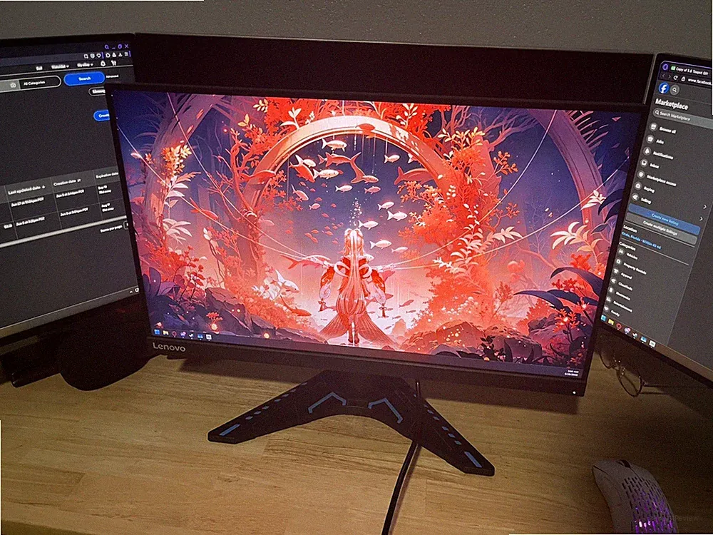 24-inch 1440p QHD 100hz Gaming Monitor Lenovo G24qe-20
