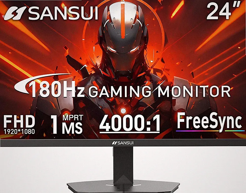 24 Inch 180Hz Gaming Computer Monitor, FHD 1080P for Game Office