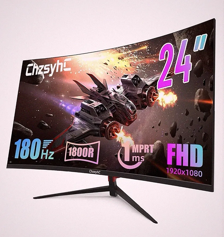 24-inch 180Hz Gaming Monitor --1ms FreeSync, HDR, 110% sRGB, FHD, 1080p