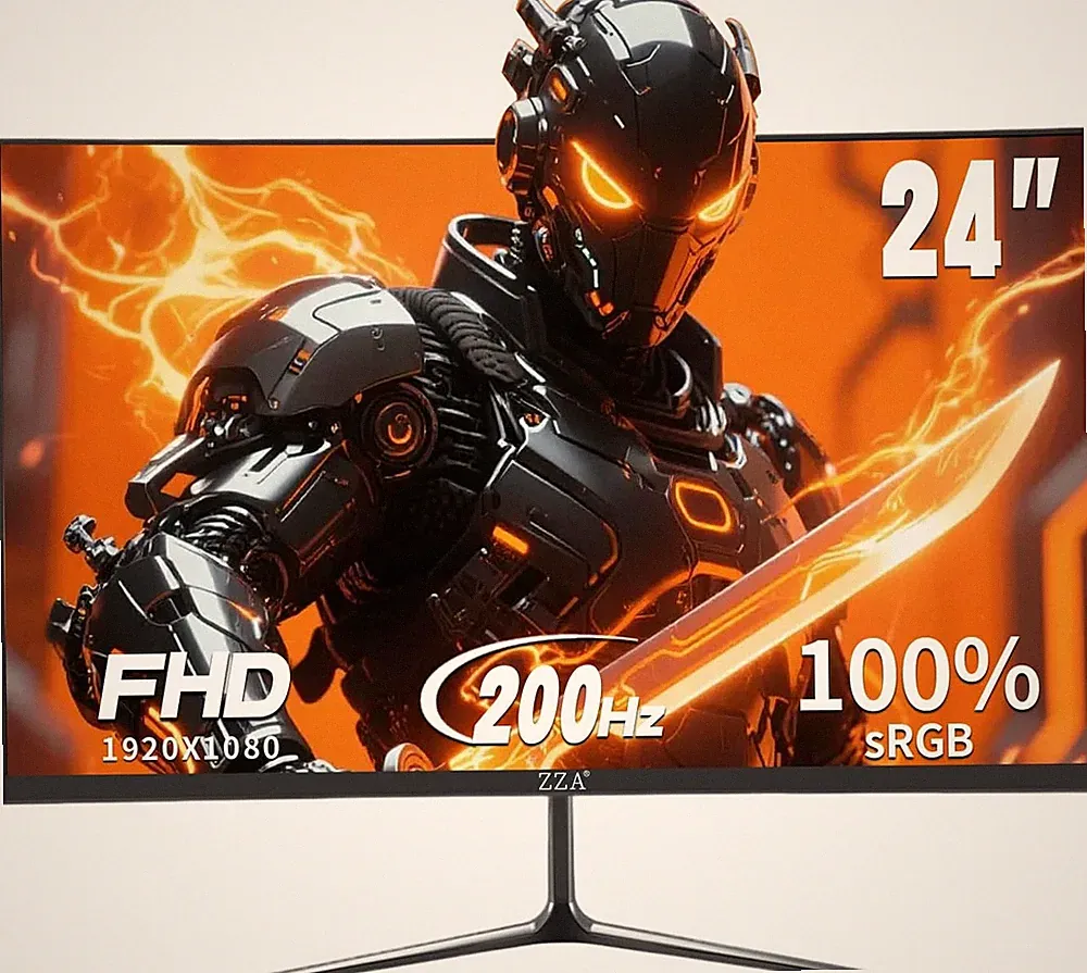 24 Inch FHD 1080P 200Hz|144Hz Curved Gaming Monitor, 1Ms MPRT, VA Panel, 2800R C