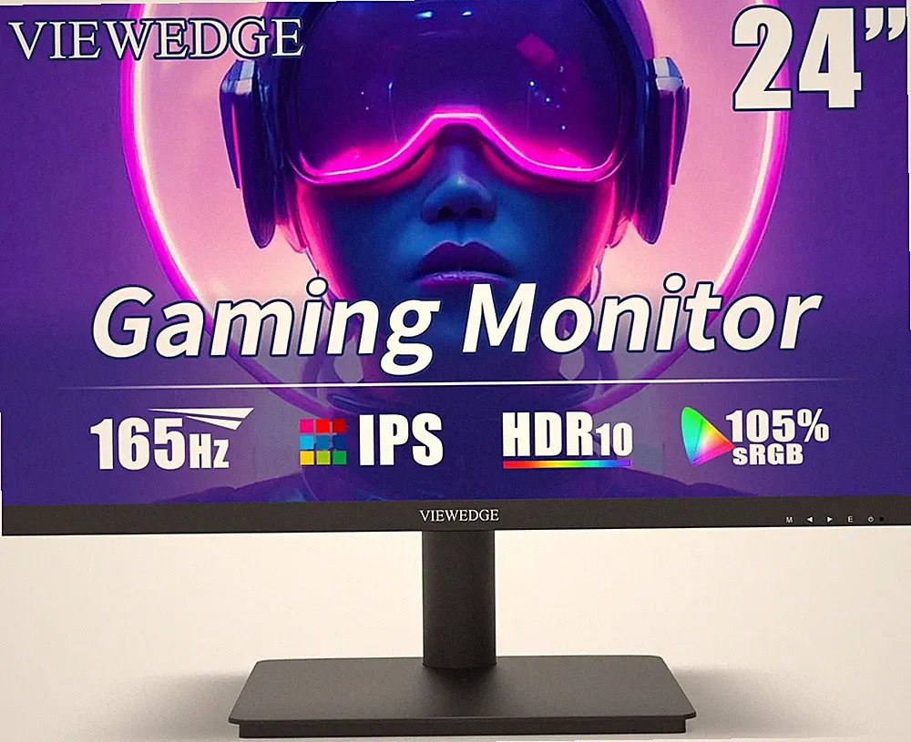 24-Inch FHD Gaming Monitor, 165Hz/144Hz, IPS 1ms, HDR10, FreeSync, VESA Mount