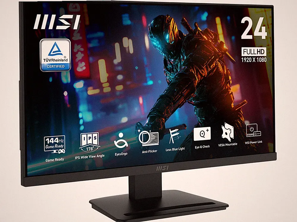 24 inch Full HD 144Hz IPS with AMD FreeSync 1ms HDR Ready 102% sRGB LCD MSI