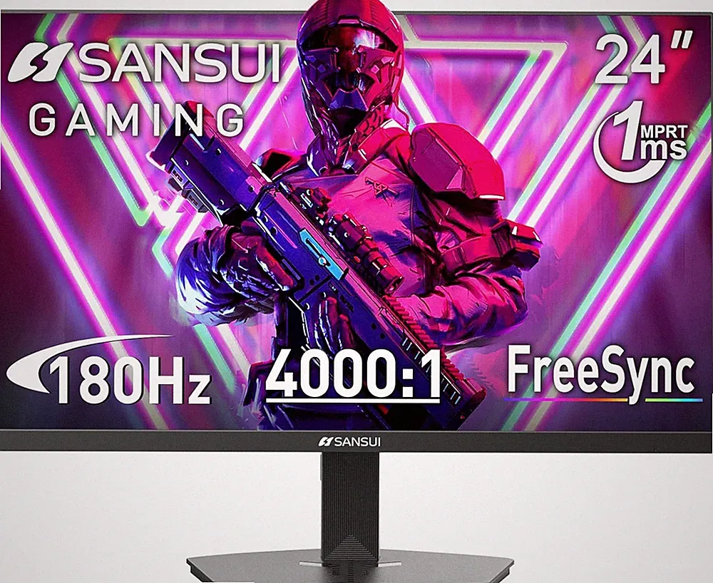 24 Inch Gaming Monitor 200Hz 180Hz 1Ms Freesync HDR 110% Srgb FHD 1080P Computer