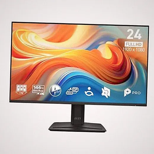 24-inch IPS 1920 x 1080 (FHD) Office Monitor, 144Hz, Free-Sync, PRO MP242 E14C