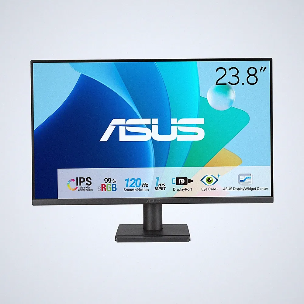24 Inch Monitor 1080P 120Hz Eye Care Gaming HDMI DisplayPort ASUS VA249QG