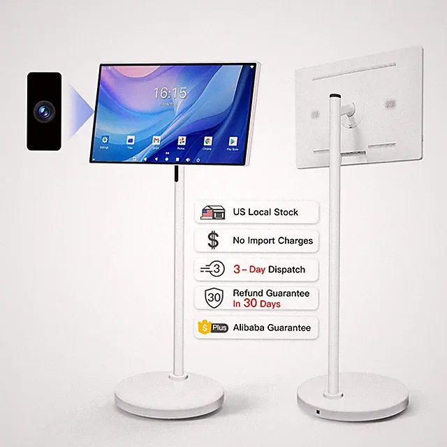 24 Inch Touch Screen 8-core CPU Android OS 128GB Rotation Monitor Built-in Batte