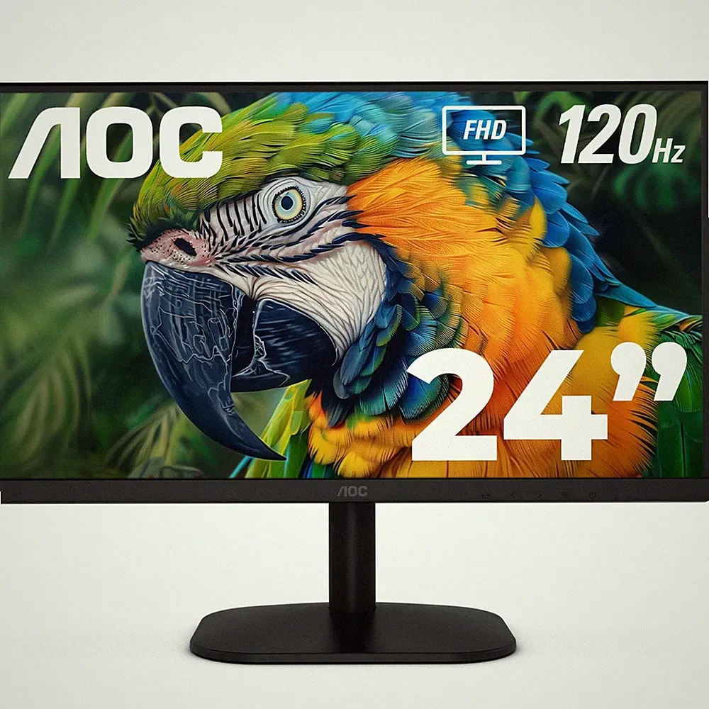 24B35H3 24" IPS Full HD (1920 x 1080) 120Hz LED Monitor, Adaptive Sync, VGA &...
